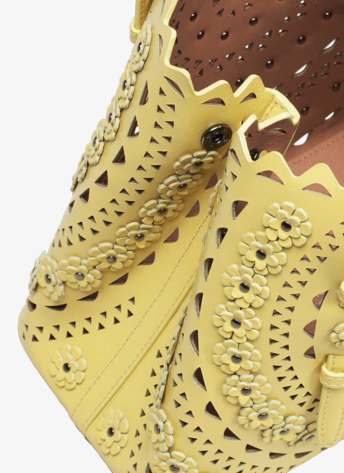 Handbags ALAÏA TOPAZ YELLOW HANDBAGS
